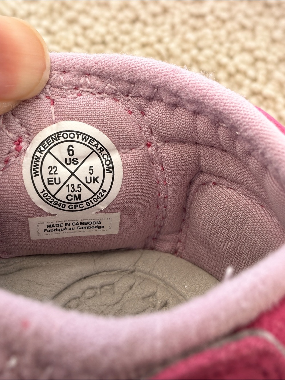 KEEN Newport H2 Pink Toddler Girls Closed Toe Sport Sandals Size 6 - Picture 6 of 7